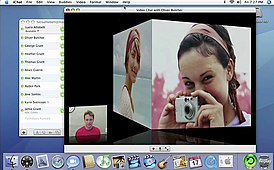 Скриншот программы Apple iChat