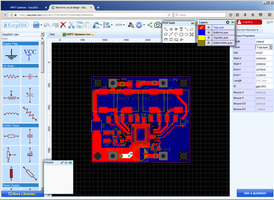 Скриншот программы easyEDA