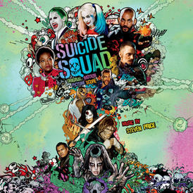 Обложка альбома Стивена Прайса «Suicide Squad (Original Motion Picture Score)» (2016)