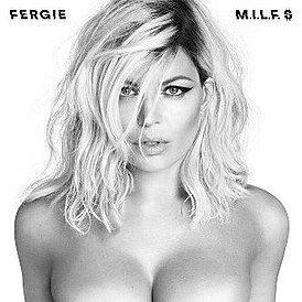 Обложка сингла Ферги «M.I.L.F. $» (2016)