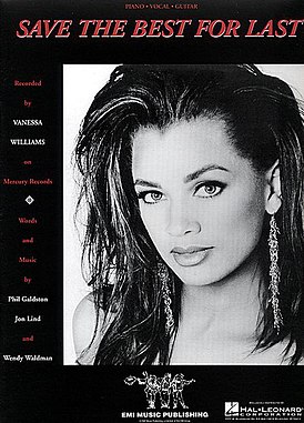 Обложка сингла Vanessa Williams «Save the Best for Last» (1992)