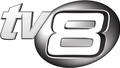 2003-2009 tarihleri arasında kullanılan TV8 logosu.