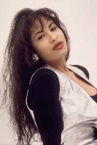 Selena, pictured, holding her Grammy Award in Radio City Music Hall, New York on March 1, 1994