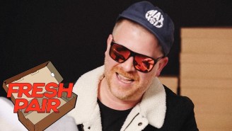 El-P Is Amazed By His Fresh Pair Of Custom Sneakers