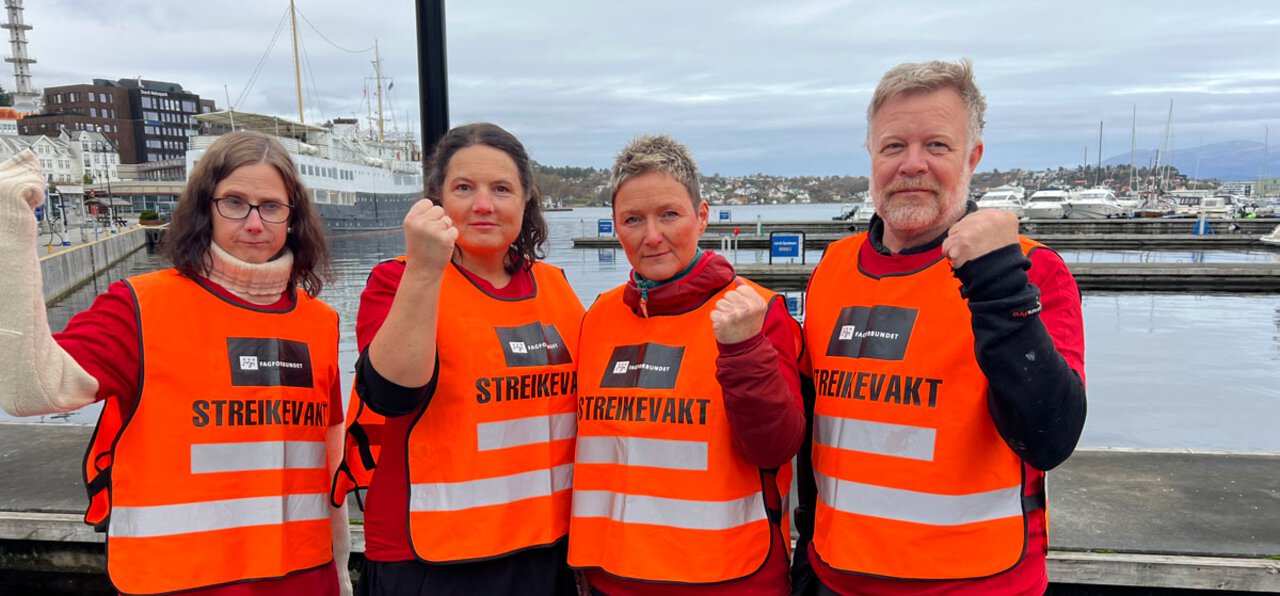 Styret i Fagforbundet StordFitjar er klare for å stille opp for medlemmene