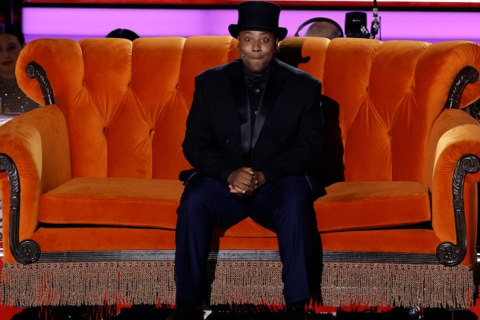 LOS ANGELES, CALIFORNIA - SEPTEMBER 12: Host Kenan Thompson speaks onstage during the 74th Primetime Emmys at Microsoft Theater on September 12, 2022 in Los Angeles, California. (Photo by Kevin Winter/Getty Images)