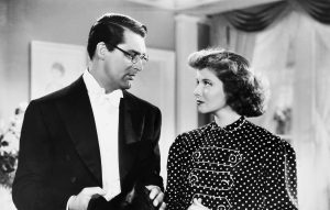 BRINGING UP BABY, from left: Cary Grant, Katharine Hepburn, 1938