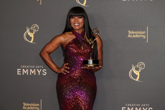 Angela Bassett at day 1 of the 76th Creative Arts Emmy Awards held at the Peacock Theater on September 7, 2024 in Los Angeles, California.