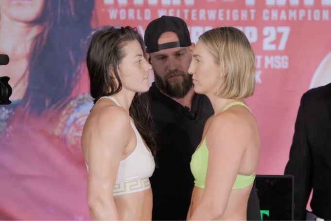 Sandy Ryan vs. Mikaela Mayer, Boxing