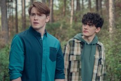 HEARTSTOPPER, from left: Kit Connor, Joe Locke, 'Promise', (Season 2, ep. 203, aired Aug. 3, 2023) . photo: Samuel Dore/ ©Netflix / courtesy Everett Collection