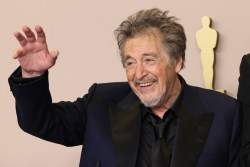 HOLLYWOOD, CALIFORNIA - MARCH 10: Al Pacino poses in the press room during the 96th Annual Academy Awards at Ovation Hollywood on March 10, 2024 in Hollywood, California. (Photo by Rodin Eckenroth/Getty Images)