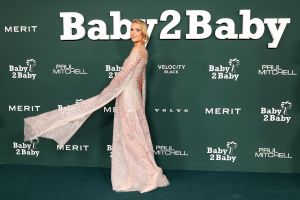 WEST HOLLYWOOD, CALIFORNIA - NOVEMBER 09: Paris Hilton attends the 2024 Baby2Baby Gala Presented by Paul Mitchell at Pacific Design Center on November 09, 2024 in West Hollywood, California.  (Photo by Araya Doheny/Getty Images for Baby2Baby)