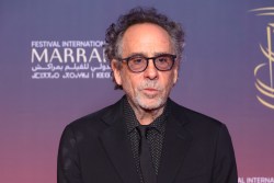 Tim Burton at the Marrakech Film Festival