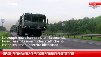 Continuano le esercitazioni nucleari di Russia e Bielorussia