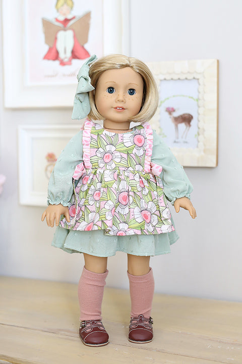 Paisley Doll Pinafore