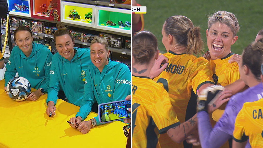 Football Australia boss on huge Matildas crowd