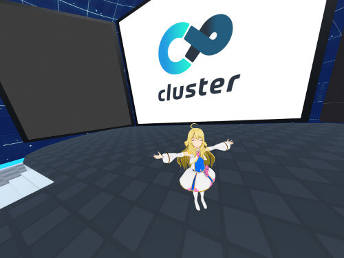 clusterとくらすたーちゃん