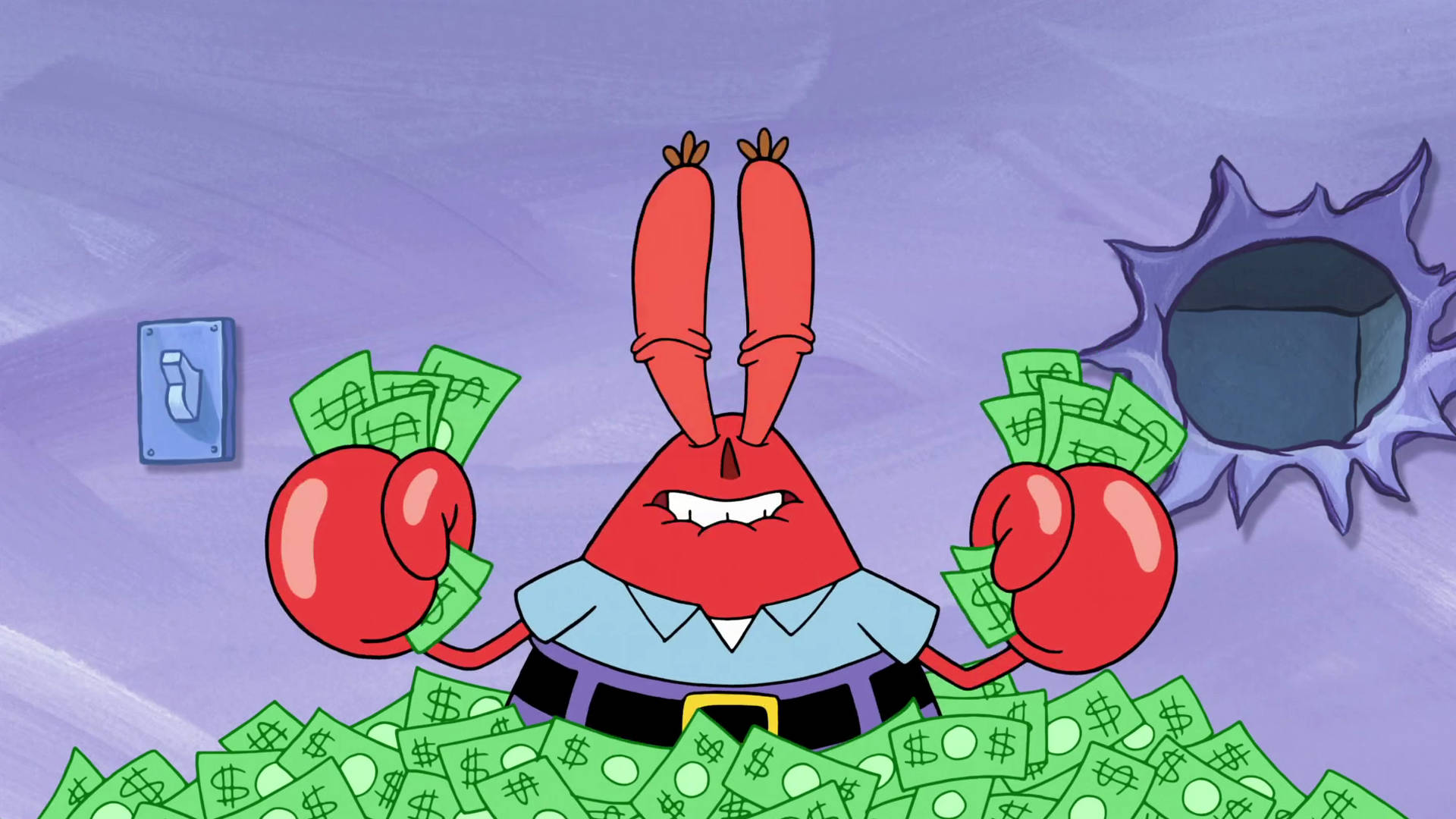 Mr Krabs Wallpaper