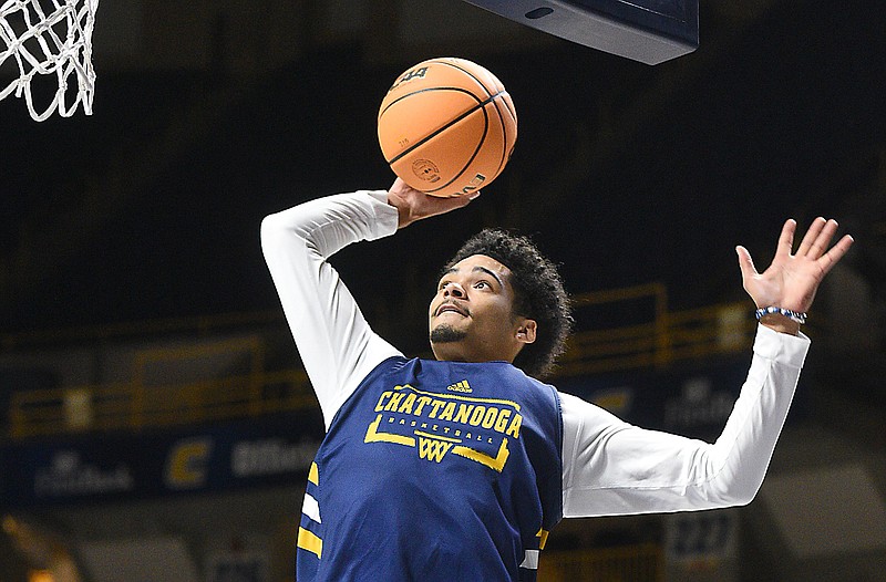 Staff file photo by Matt Hamilton / Noah Melson came off the bench to score a team-high 15 points in UTC's 87-82 win Sunday at Southeast Missouri State.