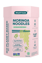 Moringa Noodles with Sesame Garlic Seasoning