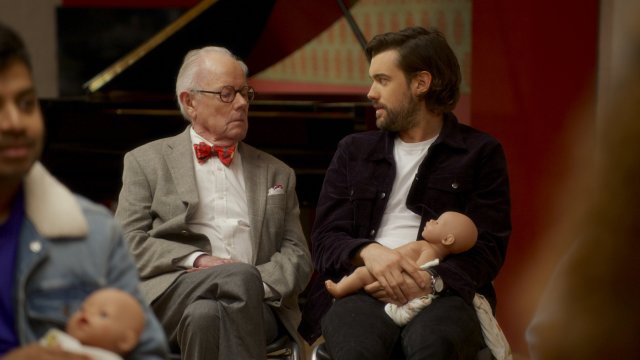 Article thumbnail: In 'Jack Whitehall: Fatherhood With My Father', the comedian hopes to pick up a few tips from his dad, Michael (Photo: Netflix/PA)