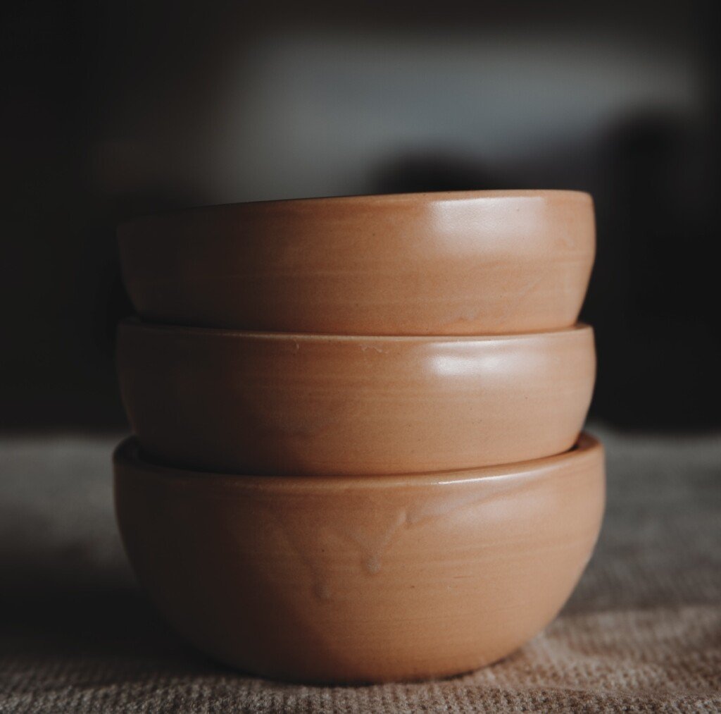 Three bowls from Echeri Ceramics