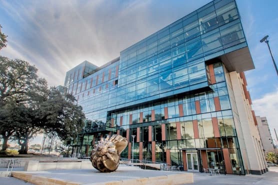 Health Learning Building exterior at UT Austin