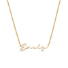 Signature Name Necklace (Gold)