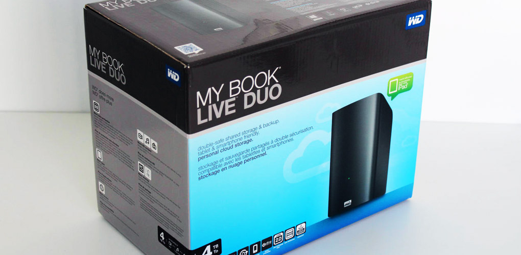 WD My Book Live DUO 4TB