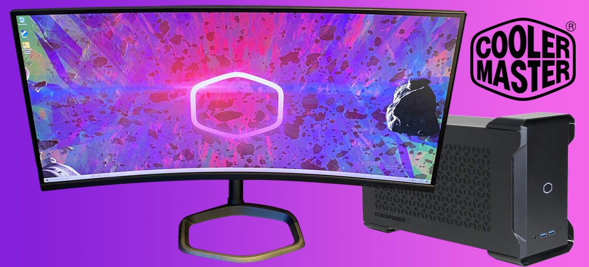 Cooler Master lança monitores, NUC e cadeiras na CES 2020