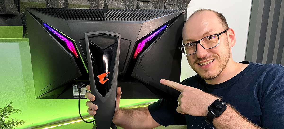 Monitor Gamer AORUS AD27QD: abrimos a caixa e mostramos seus recursos!