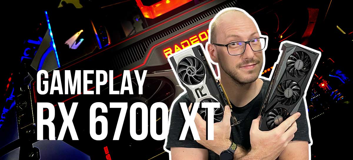 AMD Radeon RX 6700 XT em ação! Testamos o desempenho em um gameplay!