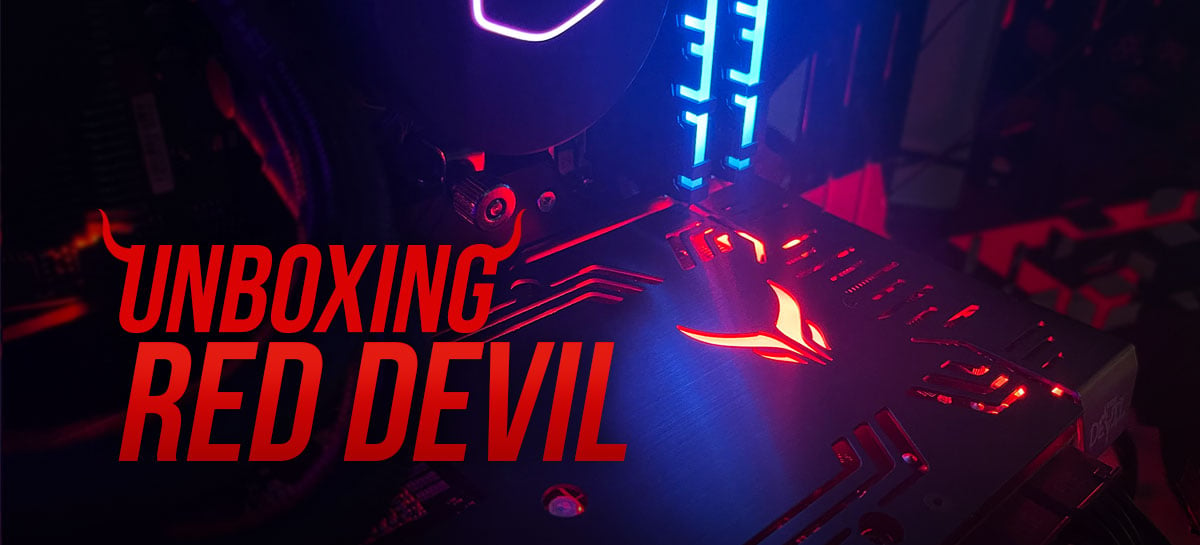 AMD RADEON RX 6600 XT chegou! Unboxing da PowerColor Red Devil