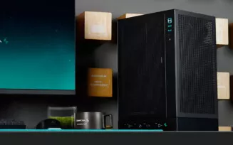 Imagem de divulgação do DeepCool CH170 Digital ITX.