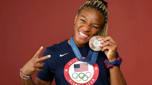 For nearly a week, Ariana Ramsey has been documenting her experience taking advantage of the free health services available to athletes. (Courtesy of Kristy Sparow/Getty Images)