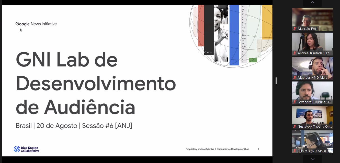 Lab do Google e ANJ encerra com incremento médio de 25% de audiência