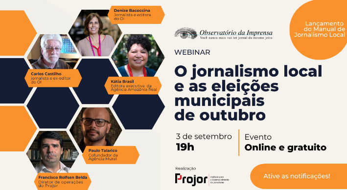 Projor lança o Manual de Jornalismo Local 2024