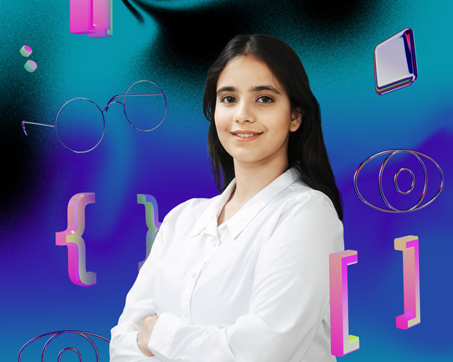 Asmi Jain, ganadora del Swift Student Challenge.