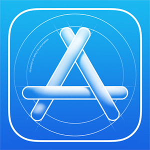 Imagem do logotipo do app Apple Developer.