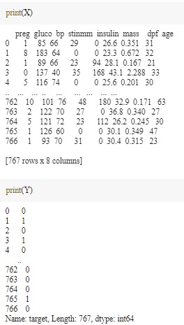 Input N Output Diabetes Dataset