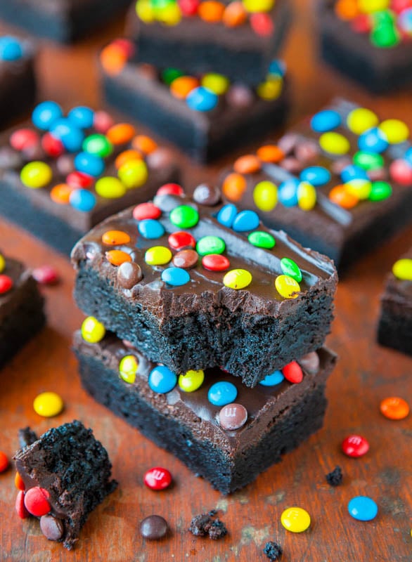 Homemade Little Debbie Cosmic Brownies - Recipe at averiecooks.com