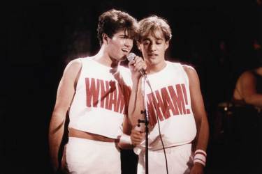 George Michael & Andrew Ridgely of WHAM!