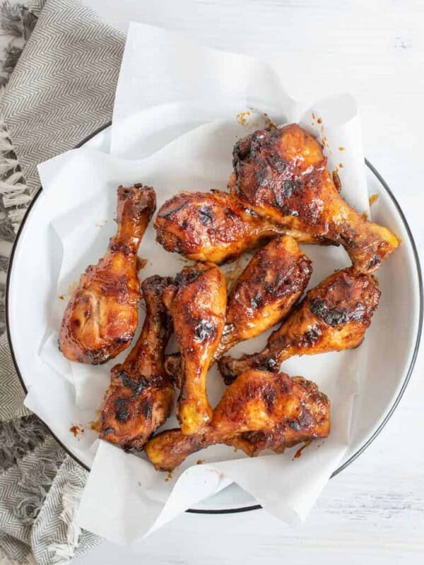 This simple 5 ingredient recipe makes the best baked chicken legs I have ever had in my whole life! (And the masses agree - this recipe has been shared more than 250,000 times!)