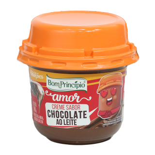 Creme sabor Chocolate ao Leite 140g - Sabores das Emo��es - Amor