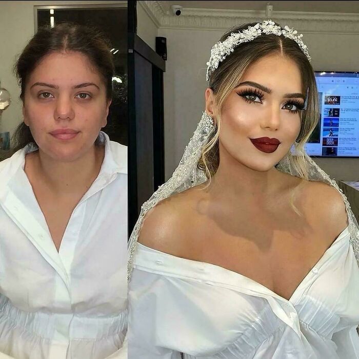 Another Blatantly Filtered "Make Up" Add Popped On My Feed, For Bridal Makeup This Time