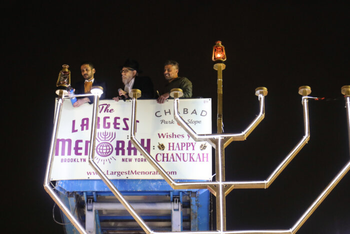 menorah lighting