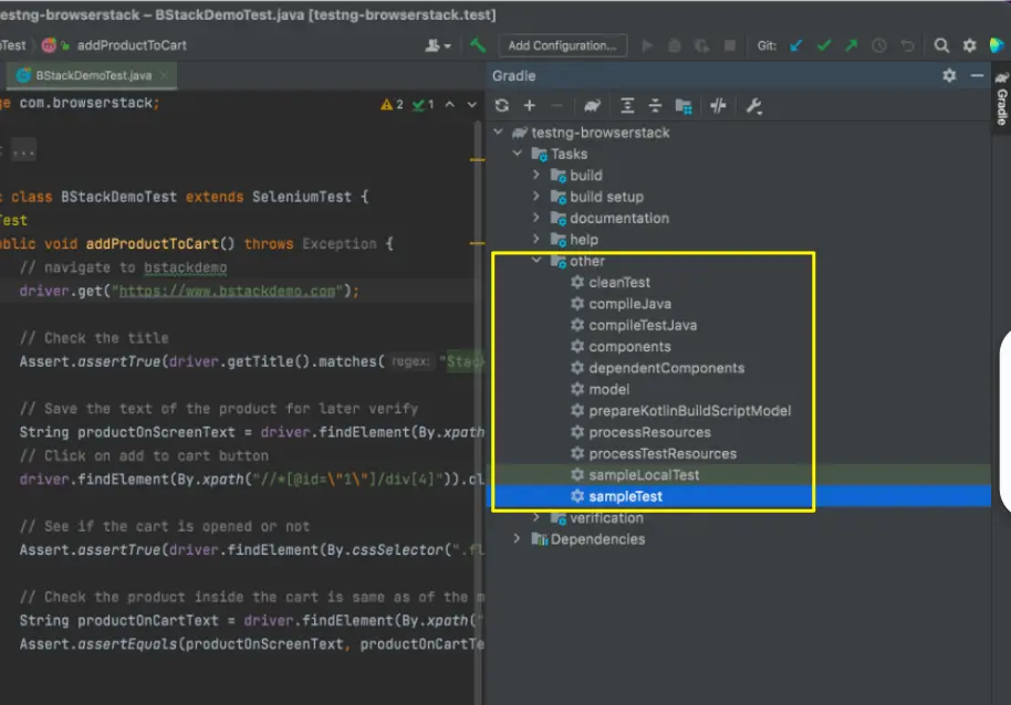 Intellij IDE Configuration