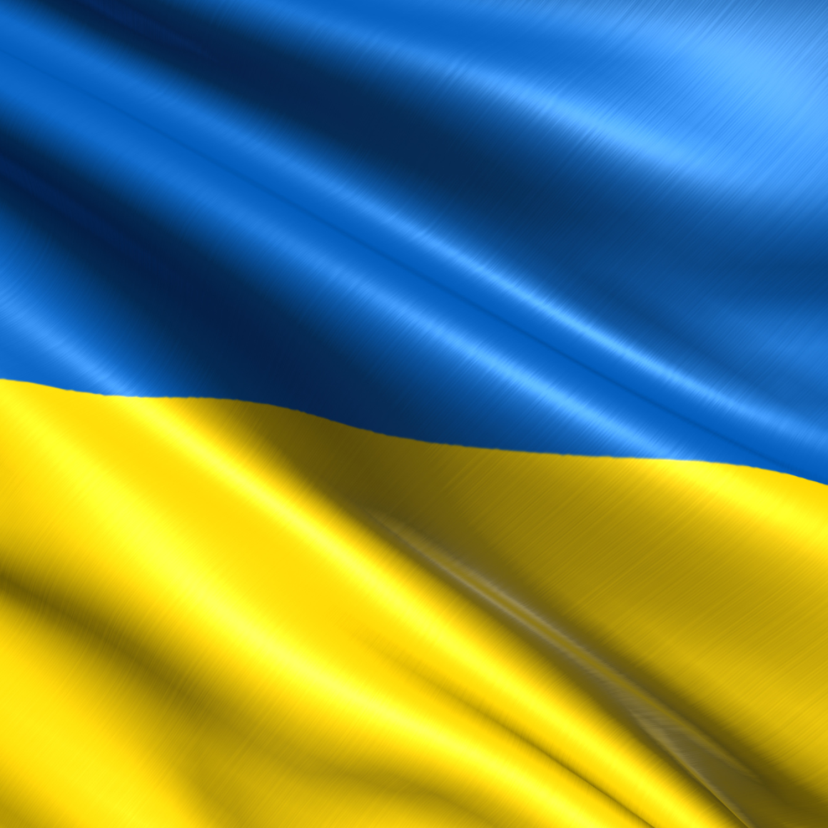 Ukraine Flagge