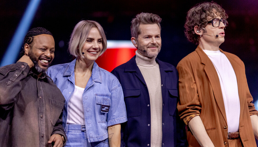 ENDRINGER: Jarle Bernhoft og Ina Wroldsen takker for seg i «The Voice», mens Espen Lind og Yosef Wolde-Mariam er med videre. Foto: Thomas Andersen / TV 2