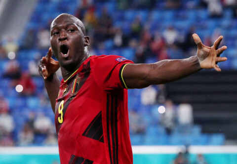 FILE PHOTO: Soccer Football - Euro 2020 - Group B - Belgium v Russia - Gazprom Arena, Saint Petersburg, Russia - June 12, 2021 Belgium's Romelu Lukaku celebrates scoring their third goal Pool via REUTERS/Evgenia Novozhenina/File Photo Foto: Evgenia Novozhenina